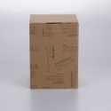 Pot en verre pour sel avec couvercle en bambou 10x10x14 Victionary Réductions