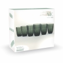 Set 6 bicchieri da tavola per acqua design esotico 300ml Kahalari Aanbod