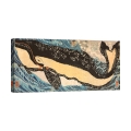 Canvasprint Miyamoto doodt een gigantische walvis Kuniyoshi Utagawa Aanbieding