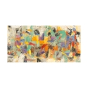 Tableau moderne impression abstraite sur toile Rivoluzione colorata Lucas Offre