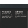  magnétique noir horizontal hebdomadaire 40x60cm Week Victionary Vente