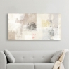 Tableau abstrait beige et blanc impression sur toile Natural Ludwig Maun Remises