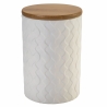 Ensemble de 3 bocaux de cuisine en céramique avec couvercle Shade of Shape Géométries Vente