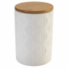 Ensemble de 3 bocaux de cuisine en céramique couvercle Shade of Shape Geometrie Offre