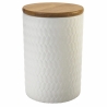 Ensemble de 3 bocaux de cuisine en céramique couvercle Shade of Shape Geometrie Remises