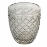 Ensemble de 6 verres à eau en verre transparent coloré gris Castle Stone Catalogue