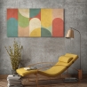 Moderne abstracte canvasprint Northern Summer Sandro Nava Verkoop