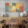 Moderne abstracte canvasprint Northern Summer Sandro Nava Korting