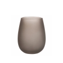 Set de 6 verres de table goutte 600ml gris Happy Hour Stones Réductions