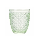 Ensemble de 6 verres de table en verre vert transparent Castle Greenery Réductions