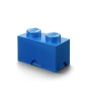 LEGO Brick stapelbare rechthoekige opbergdoos met 2 knoppen 
