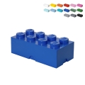Stapelbaar opbergbakje met deksel LEGO Storage Brick 8 knoppen Aanbieding