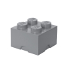 LEGO Brick vierkante stapelbare opbergdoos met 4 knoppen Verkoop