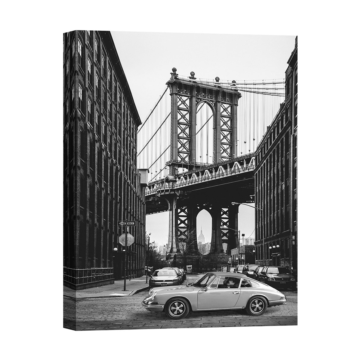 Impression sur toile noir et blanc By the Manhattan Bridge Gasoline Images Promotion Impression sur toile noir et blanc By the Manhattan Bridge Gasoline Images Promotion