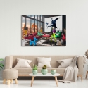 Modern popart schilderij op canvas Surrealofts Firenze Gerard Madau Verkoop