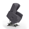 Fauteuil relax en tissu 2 moteurs avec roues et fonction élévatrice Trilly Vente