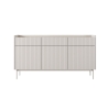 Buffet de salon design moderne beige 3 tiroirs 3 portes Bitter Vente