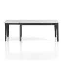 Uitschuifbare moderne eettafel 90x160-400 marmerlook Harper Kortingen