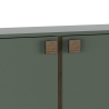 Dressoir voor woon- en eetkamer, 3 deuren, 184x40x90cm, eigentijds design Madrid Catalogus