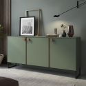 Dressoir voor woon- en eetkamer, 3 deuren, 184x40x90cm, eigentijds design Madrid Verkoop