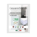 Drap-housse pour lit simple 90x200cm en coton blanc Toronto Réductions