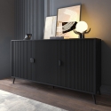 Buffet moderne 3 portes battantes 153x88x49cm Danielle Vente