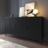 Buffet moderne 3 portes battantes 153x88x49cm Danielle Vente