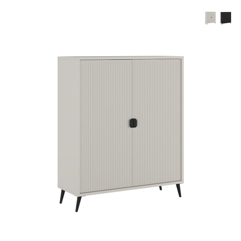 Moderne hoge kast 2 deuren voor woonkamer keuken Danielle Aanbieding