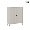 Moderne hoge kast 2 deuren voor woonkamer keuken Danielle Aanbieding