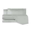 Ensemble lit double avec draps et taies d'oreiller en satin Argentario 