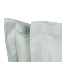 Ensemble lit double avec draps et taies d'oreiller en satin Argentario 
