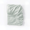 Ensemble lit double avec draps et taies d'oreiller en satin Argentario 