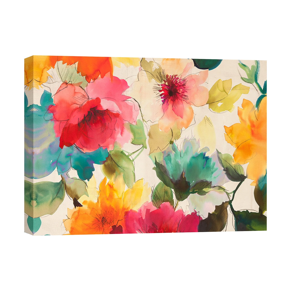 Canvas schilderij bloemenprint Harmonic Spring Kelly Parr Aanbieding Canvas schilderij bloemenprint Harmonic Spring Kelly Parr Aanbieding