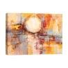 Tableau abstrait moderne impression colorée Riflessi del tramonto Lucas Promotion