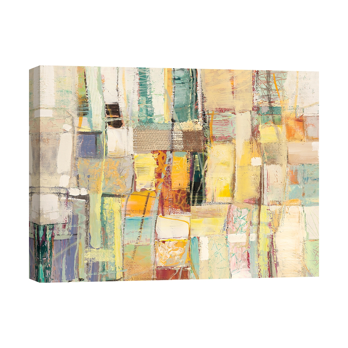 Tableau moderne abstrait coloré sur toile Colori di Primavera Lucas Promotion Tableau moderne abstrait coloré sur toile Colori di Primavera Lucas Promotion