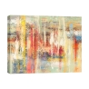 Tableau abstrait moderne sur toile canvas Couleurs reflets Lucas Promotion