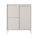 Kergi design hoge kast met 3 deuren voor woonkamer en hal Aanbod