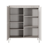 Kergi design hoge kast met 3 deuren voor woonkamer en hal Korting