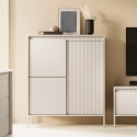 Kergi design hoge kast met 3 deuren voor woonkamer en hal Verkoop