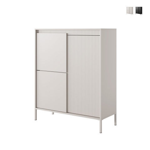 Kergi design hoge kast met 3 deuren voor woonkamer en hal Aanbieding