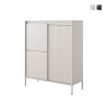 Kergi design hoge kast met 3 deuren voor woonkamer en hal Aanbieding