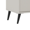Lage tv-meubel voor woonkamer met 2 deuren en lade 153x40x61 Danielle Kortingen