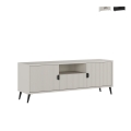 Lage tv-meubel voor woonkamer met 2 deuren en lade 153x40x61 Danielle Aanbieding
