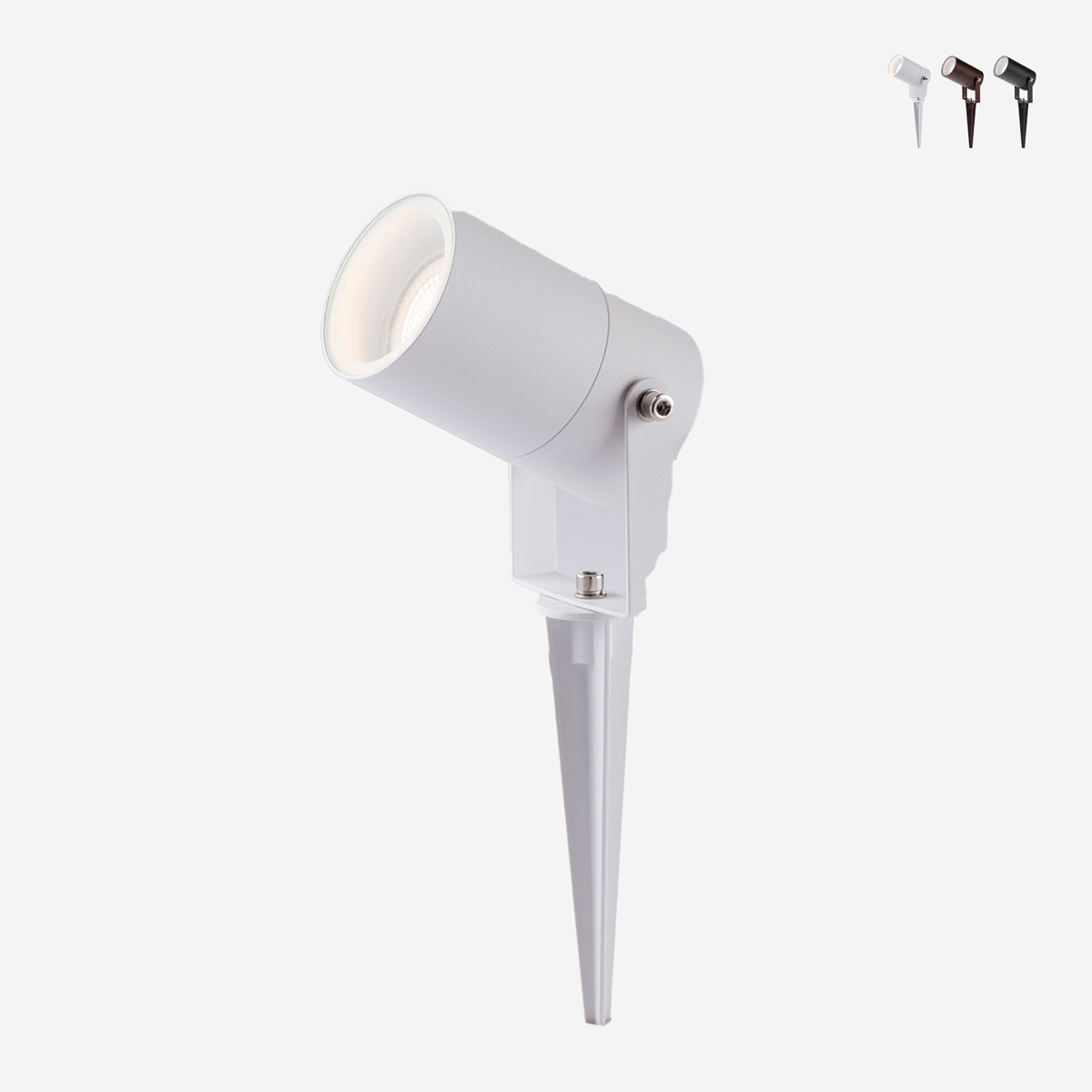 Buitenprojector spotlight met tuinspies Akron Korting Buitenprojector spotlight met tuinspies Akron Korting