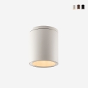 Moderne buitenplafondlamp cilindervormig in aluminium Citizen Kortingen