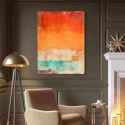 Tableau imprimé sur toile abstrait Afternoon Seaside de Ludwig Maun Vente