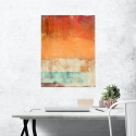 Tableau imprimé sur toile abstrait Afternoon Seaside de Ludwig Maun Remises