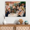 Tableau impressionniste impression sur toile Luncheon of the Boating Party Renoir Vente