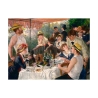 Tableau impressionniste impression sur toile Luncheon of the Boating Party Renoir Offre