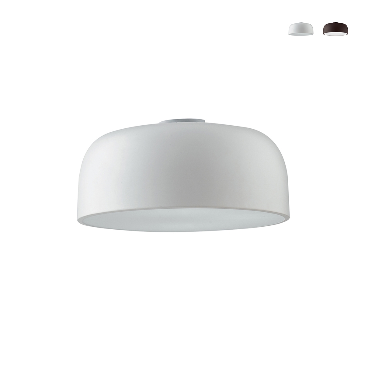 Plafonnier rond design moderne en métal 38 cm Bristrot Promotion